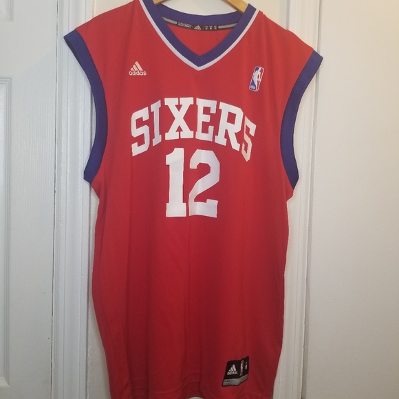 adidas Shirts Adidas Philadelphia Sixers Evan Turner Jersey